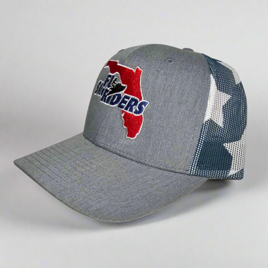 FL Ski Riders Hat - Red, White & Blue