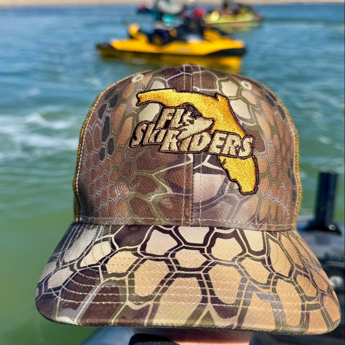 FL Ski Riders Hat - Highlander Camo