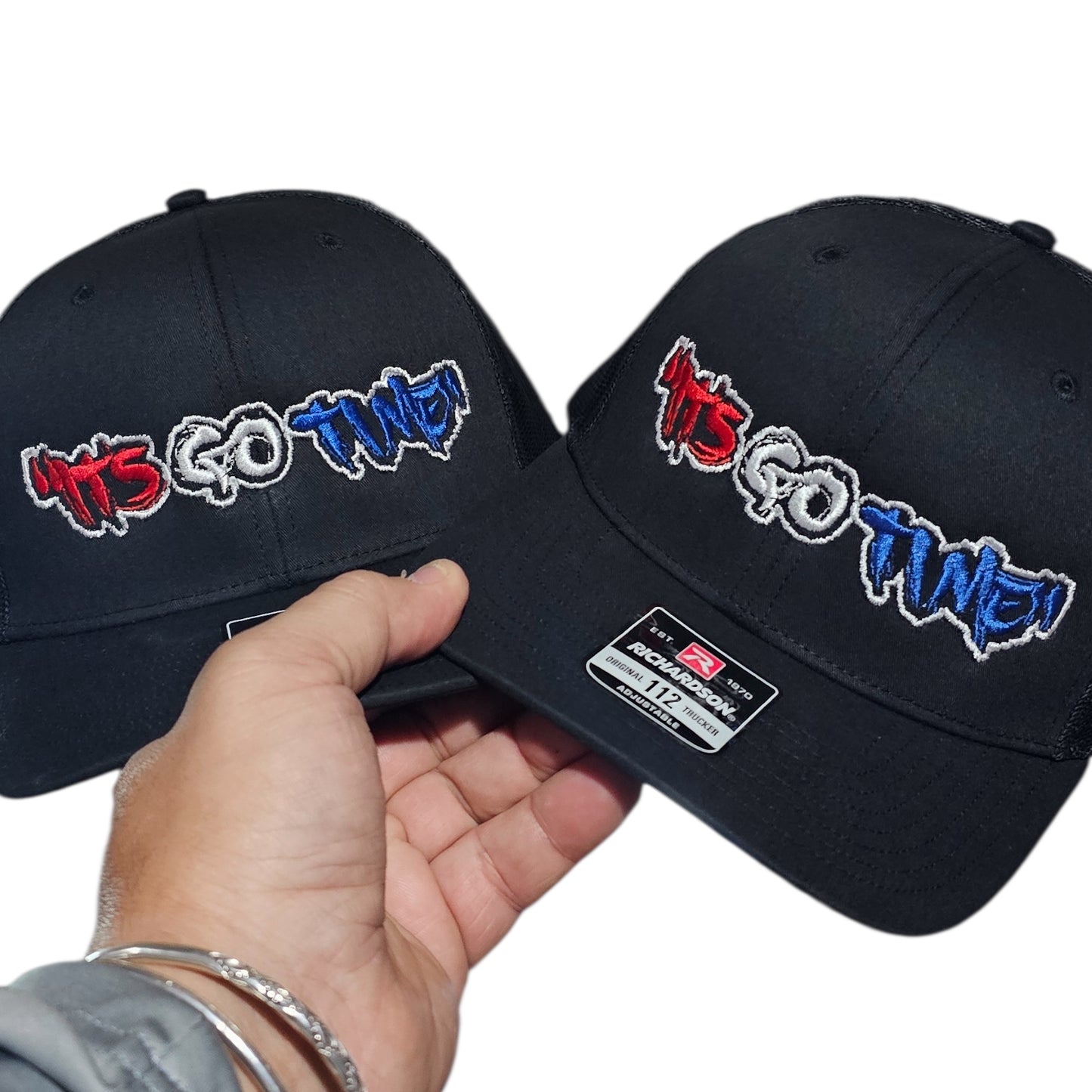 It's GO Time Hat - Red, White & Blue