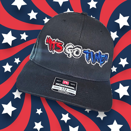 It's GO Time Hat - Red, White & Blue