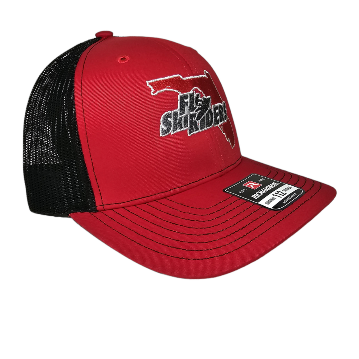 FL Ski Riders Hat - Black & Red