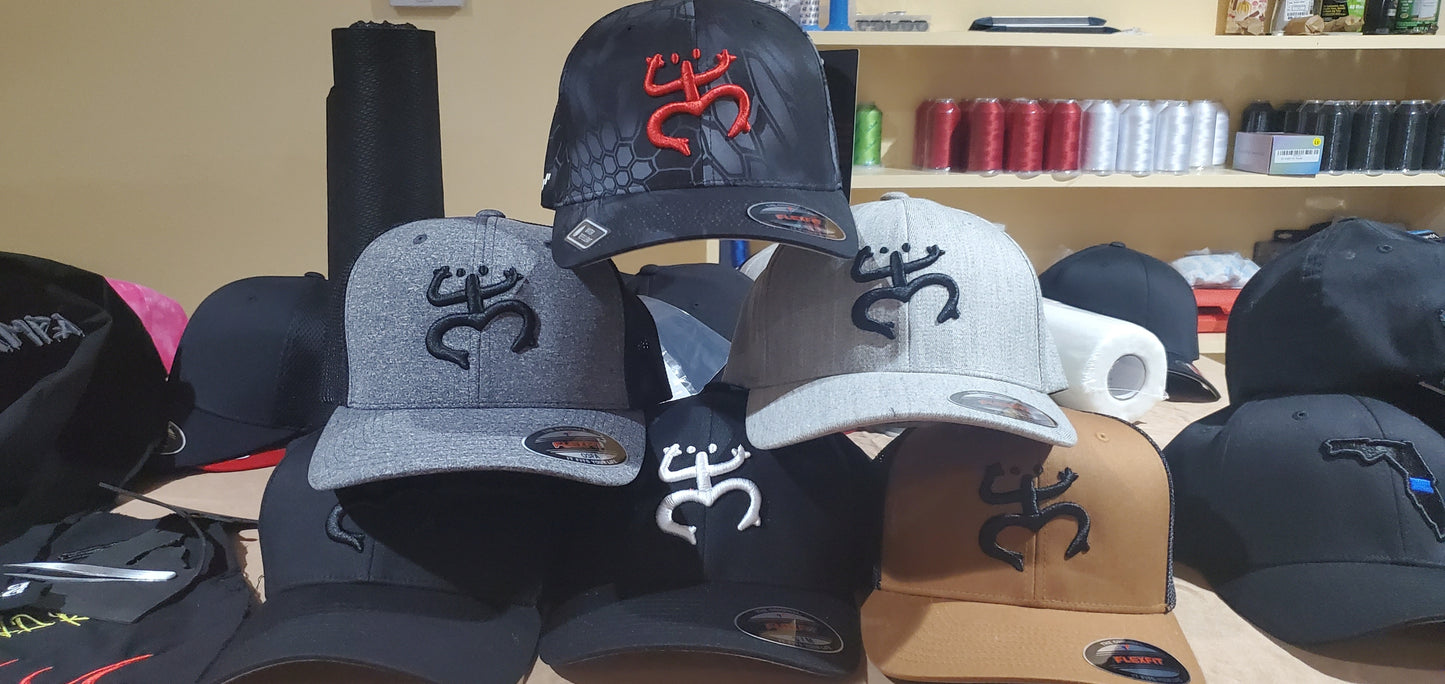 3D Puff Custom Coqui Hat